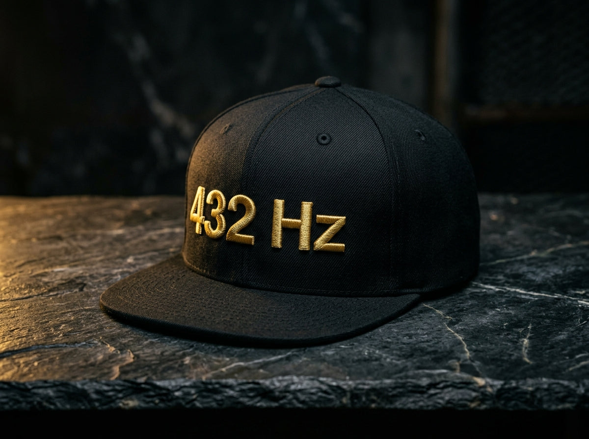 432 Hz Snapback Hat