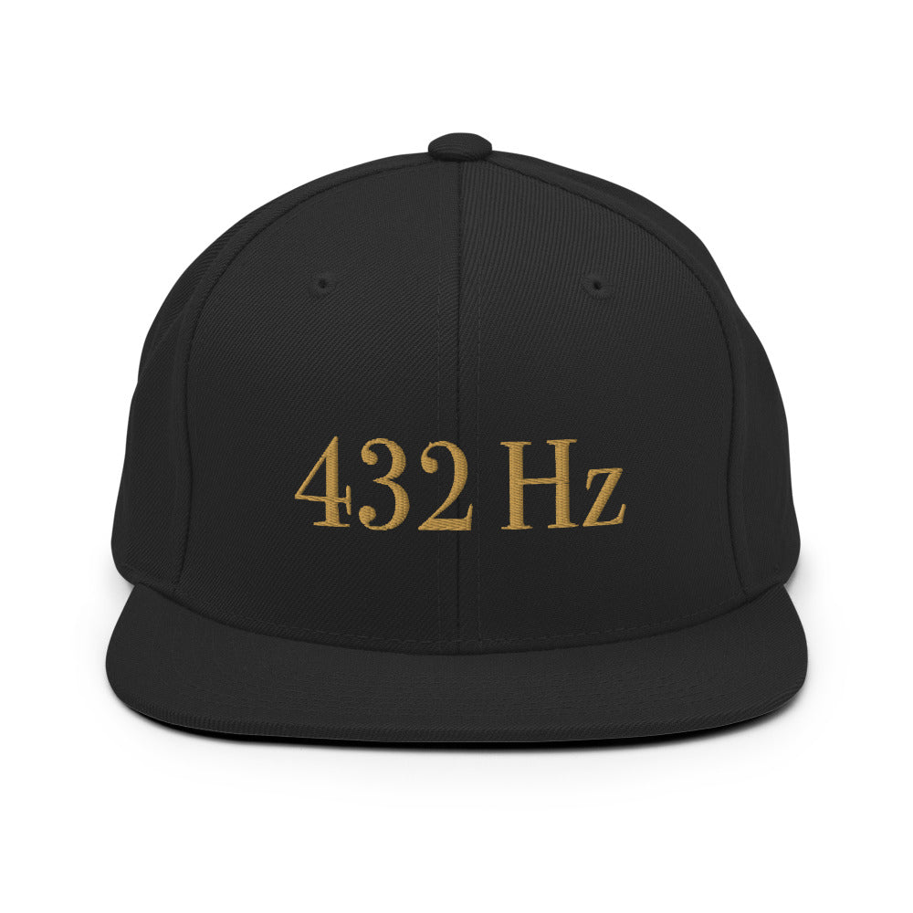 432 Hz Snapback Hat