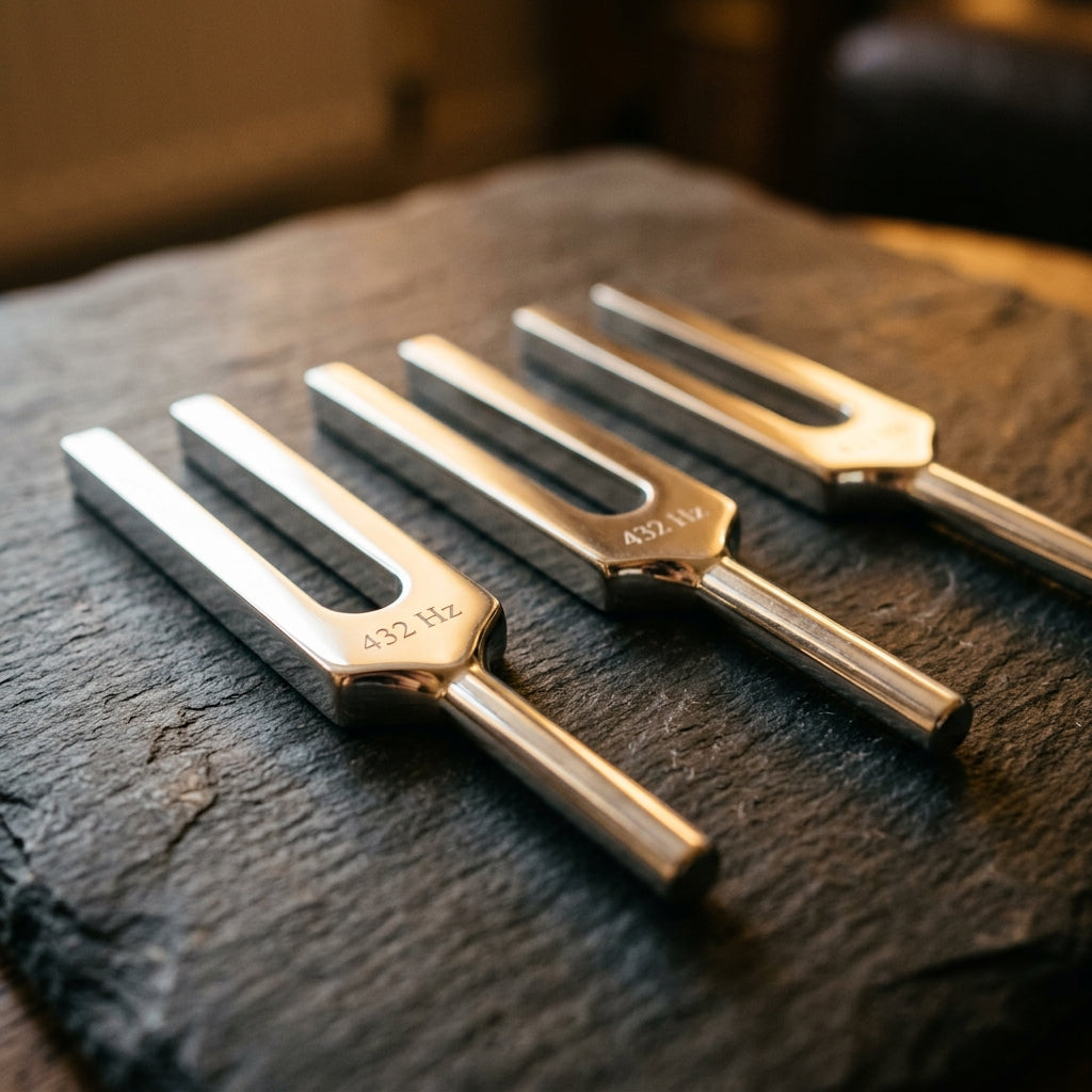 432 Hz Three-Fork Healing Set