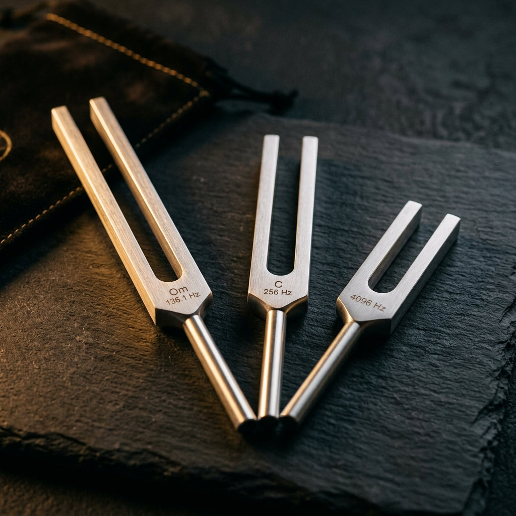 432 Hz Three-Fork Healing Set
