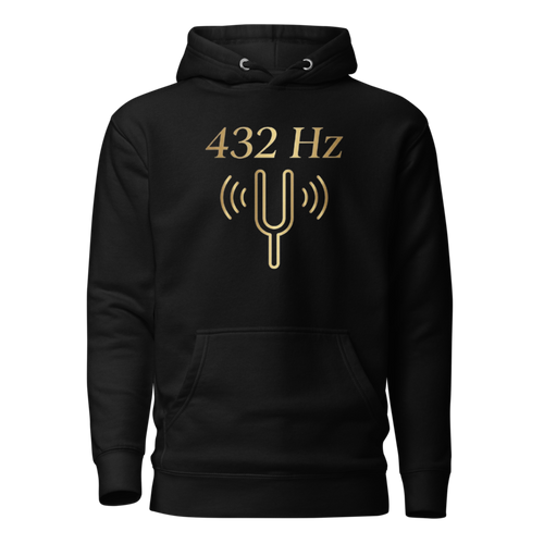 432 Hz Pullover Hoodie — front print