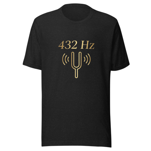 432 Hz Classic Tee — front print